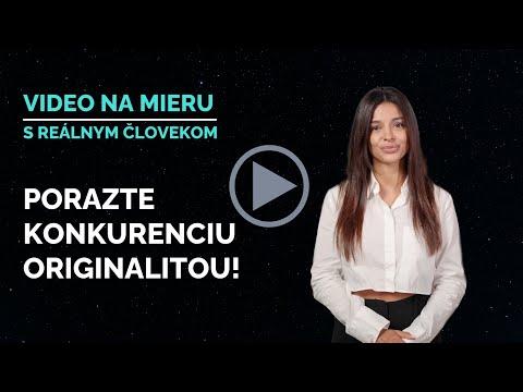 Autentické PROPAGAČNÉ VIDEO s reálnym človekom