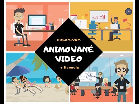 Animované reklamné 2D video + licencia